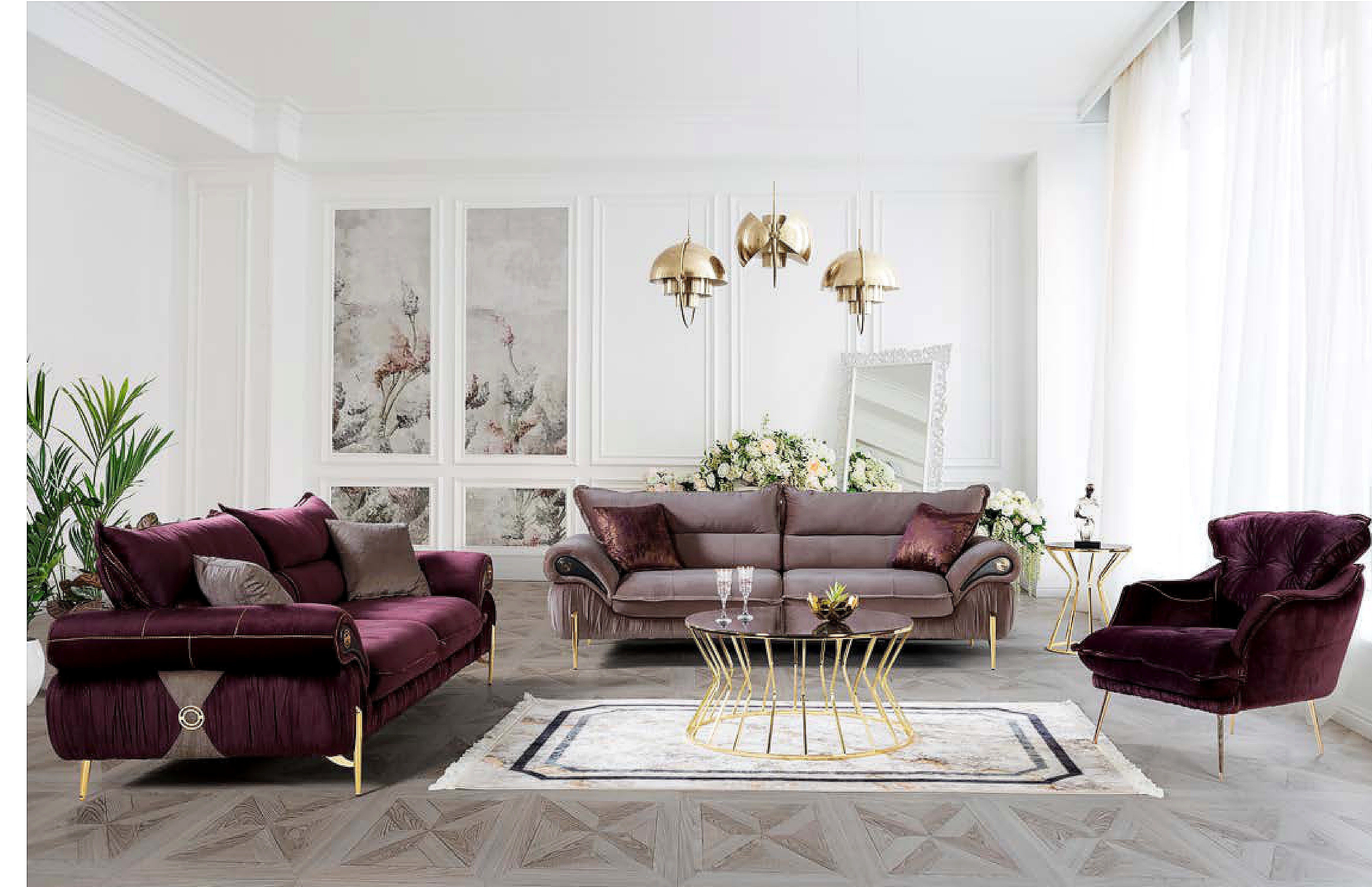 Messina Home Versace Koltuk Takımı